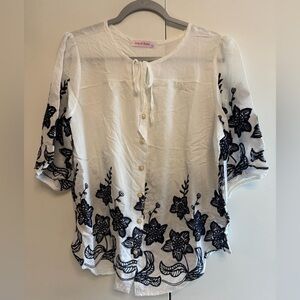 Ana & Rose floral blouse